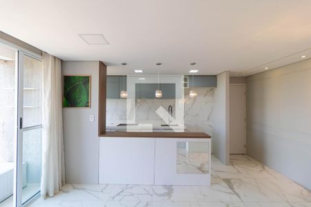 Sala de apartamento à venda com 2 quartos, 46m² em Jardim das Cerejeiras, Campinas