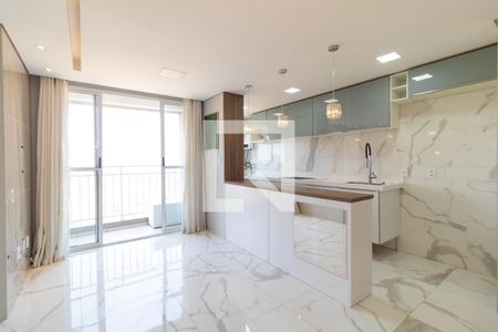 Sala de apartamento à venda com 2 quartos, 46m² em Jardim das Cerejeiras, Campinas