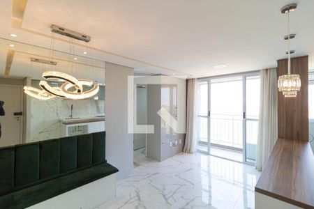 Sala de apartamento à venda com 2 quartos, 46m² em Jardim das Cerejeiras, Campinas