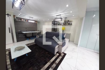 Sala de apartamento para alugar com 2 quartos, 88m² em Centro, São Vicente
