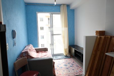 Sala/Cozinha de apartamento à venda com 1 quarto, 28m² em Socorro, São Paulo