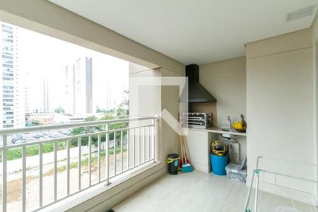 Varanda Gourmet de apartamento para alugar com 2 quartos, 77m² em Centro, São Bernardo do Campo