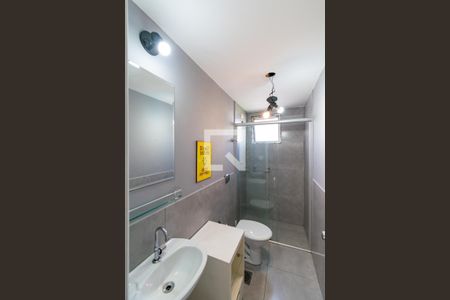Banheiro Social de apartamento à venda com 1 quarto, 58m² em Santo Amaro, São Paulo