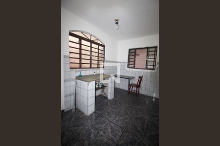 Sala/Cozinha de casa para alugar com 1 quarto, 55m² em Parque Pinheiros, Taboão da Serra