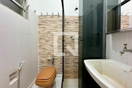 Banheiro de apartamento à venda com 1 quarto, 35m² em Flamengo, Rio de Janeiro