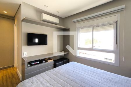 Suíte 1 de apartamento à venda com 3 quartos, 139m² em Anhangabaú, Jundiaí