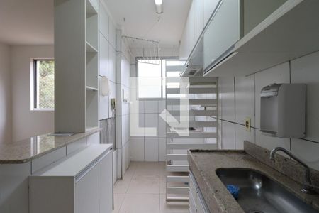 Cozinha de apartamento para alugar com 2 quartos, 52m² em City Ribeirão, Ribeirão Preto