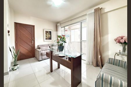 Sala de apartamento à venda com 3 quartos, 86m² em Buritis, Belo Horizonte