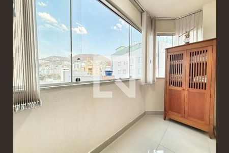 Sacada de apartamento à venda com 3 quartos, 86m² em Buritis, Belo Horizonte