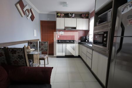 Sala de apartamento à venda com 2 quartos, 76m² em Jardim Marek, Santo André