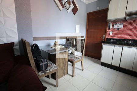 Sala de apartamento à venda com 2 quartos, 76m² em Jardim Marek, Santo André