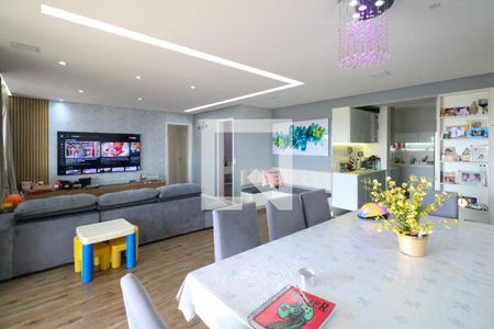 Sala de apartamento à venda com 3 quartos, 128m² em Mauá, São Caetano do Sul