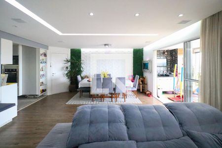Sala de apartamento à venda com 3 quartos, 128m² em Mauá, São Caetano do Sul
