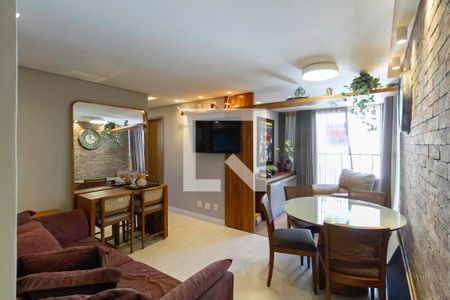 Sala de apartamento à venda com 3 quartos, 75m² em Castelo, Belo Horizonte