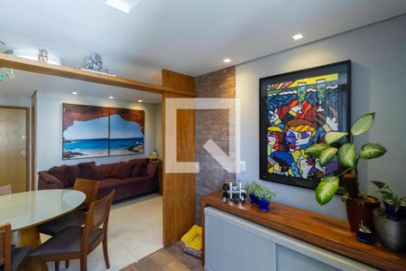 Sala de apartamento à venda com 3 quartos, 75m² em Castelo, Belo Horizonte