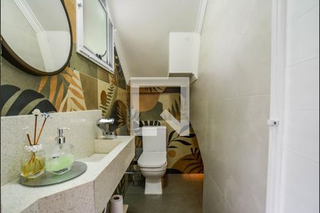 Lavabo de casa de condomínio à venda com 3 quartos, 150m² em Vila Metalúrgica, Santo André