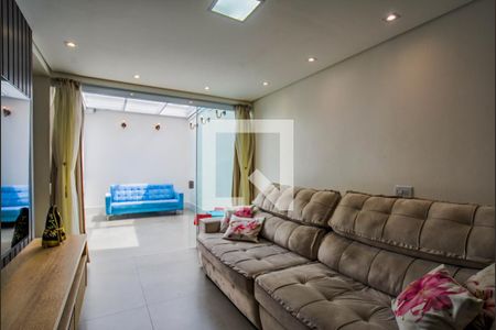 Sala de casa de condomínio à venda com 3 quartos, 150m² em Vila Metalúrgica, Santo André