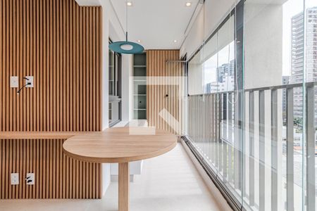Sala/Cozinha de apartamento para alugar com 1 quarto, 34m² em Cerqueira César, São Paulo