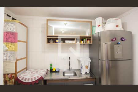 Sala/Cozinha de apartamento à venda com 2 quartos, 42m² em Vila Isolina Mazzei, São Paulo