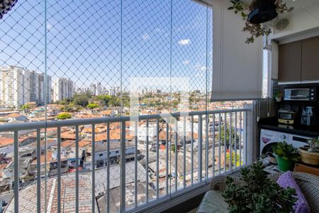 Varanda de apartamento à venda com 2 quartos, 47m² em Vila Galvão, Guarulhos