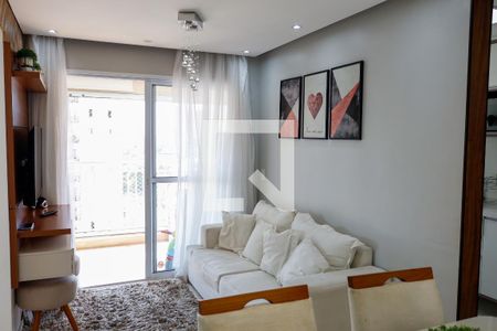 Sala de apartamento à venda com 2 quartos, 52m² em Jardim Roberto, Osasco