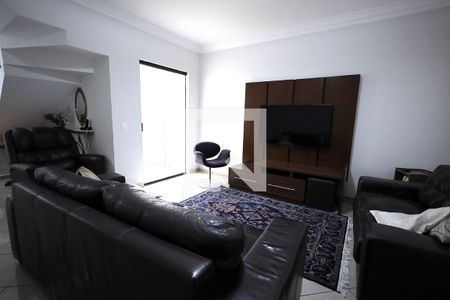 Sala de casa à venda com 4 quartos, 152m² em Vila Valparaíso, Santo André
