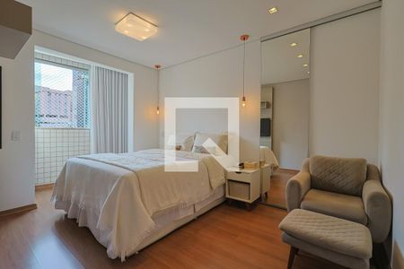 Suíte de apartamento à venda com 3 quartos, 97m² em Castelo, Belo Horizonte