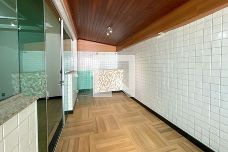 Varanda coberta de apartamento para alugar com 3 quartos, 160m² em Palmares, Belo Horizonte