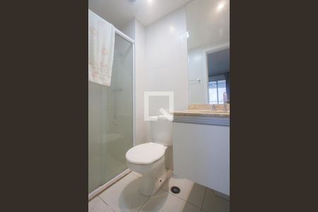 Banheiro  de apartamento à venda com 1 quarto, 41m² em Brooklin, São Paulo