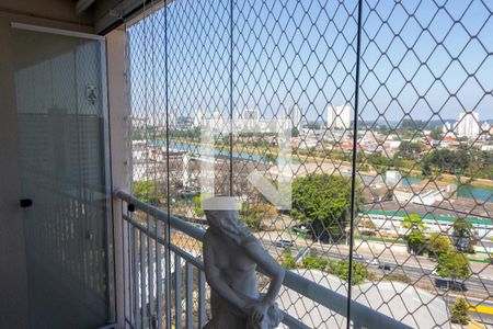 Varanda da Sala de apartamento à venda com 3 quartos, 80m² em Jurubatuba, São Paulo