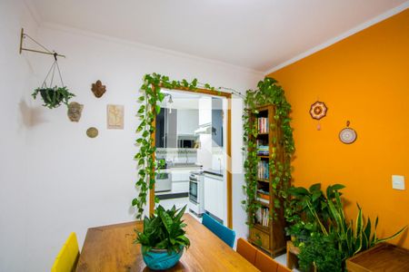 Sala de jantar de apartamento à venda com 2 quartos, 96m² em Vila Helena, Santo André