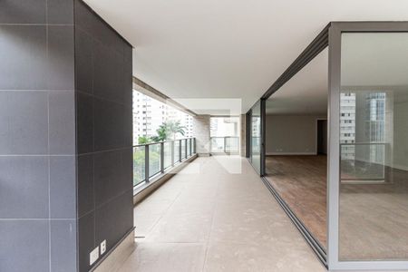 Varanda da Sala de apartamento à venda com 4 quartos, 340m² em Santa Cecilia, São Paulo