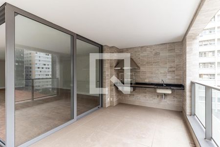 Varanda da Sala de apartamento à venda com 4 quartos, 340m² em Santa Cecilia, São Paulo