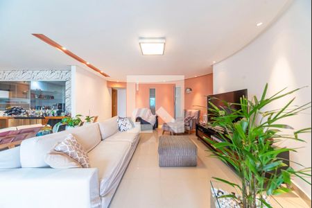 Sala de apartamento à venda com 4 quartos, 209m² em Vila Bastos, Santo André