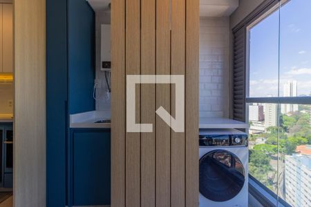 Sala/Cozinha de apartamento à venda com 1 quarto, 54m² em Vila Anglo Brasileira, São Paulo