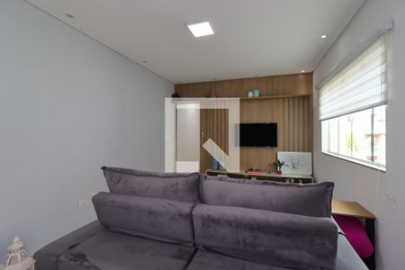Sala de Estar de apartamento à venda com 3 quartos, 180m² em Campestre, Santo André