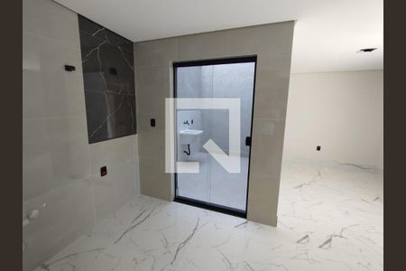 Sala/Cozinha de casa à venda com 2 quartos, 91m² em Parque das Nações, Santo André