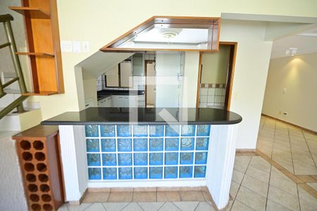 Sala de casa de condomínio para alugar com 3 quartos, 170m² em Setor Bueno, Goiânia