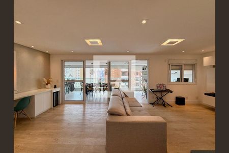 Sala de apartamento à venda com 3 quartos, 164m² em Brooklin, São Paulo