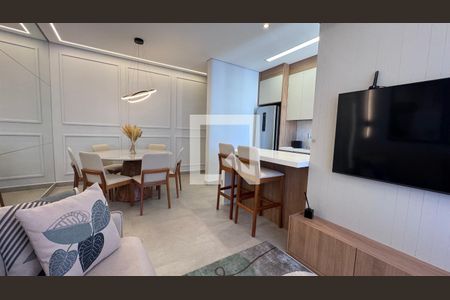 Sala de apartamento à venda com 2 quartos, 66m² em Swiss Park, Campinas