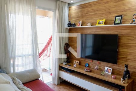 Sala de apartamento para alugar com 2 quartos, 57m² em Santo Antônio, Osasco