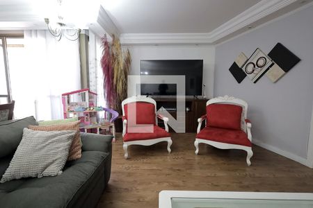 Sala de apartamento à venda com 3 quartos, 180m² em Vila Gilda, Santo André