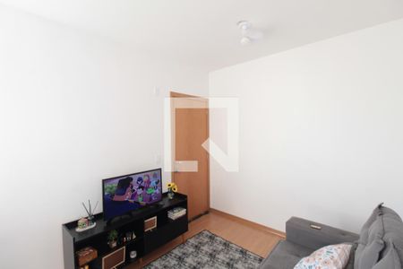 Sala de casa para alugar com 2 quartos, 49m² em Urca (justinópolis), Ribeirão das Neves