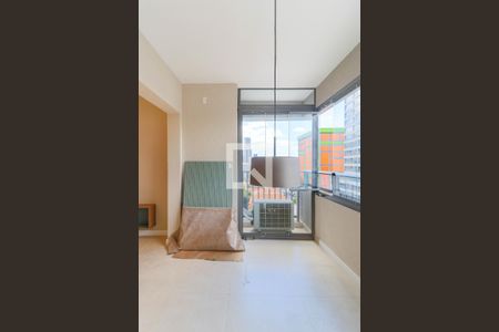 Varanda da Sala de apartamento à venda com 2 quartos, 71m² em Brooklin, São Paulo