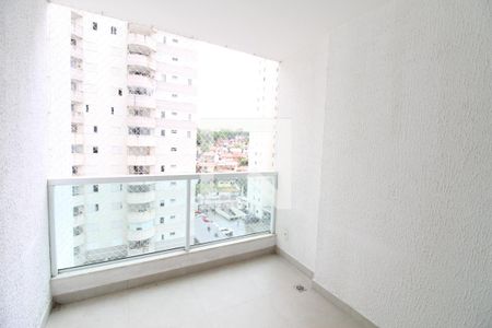 Sacada da Sala de apartamento para alugar com 1 quarto, 58m² em Jardim das Colinas, São José dos Campos