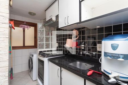 Cozinha de apartamento à venda com 1 quarto, 70m² em Petrópolis, Porto Alegre