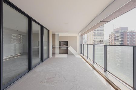 Varanda de apartamento à venda com 3 quartos, 157m² em Perdizes, São Paulo