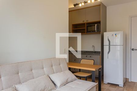 Sala de apartamento para alugar com 1 quarto, 27m² em Perdizes, São Paulo