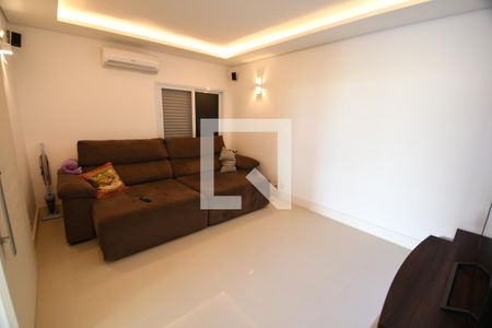 Sala de TV de casa de condomínio à venda com 5 quartos, 620m² em Loteamento Alphaville Campinas, Campinas