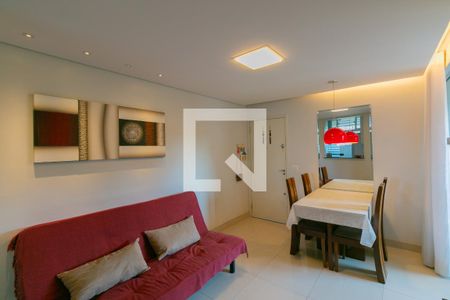 Sala de apartamento à venda com 2 quartos, 60m² em Castelo, Belo Horizonte